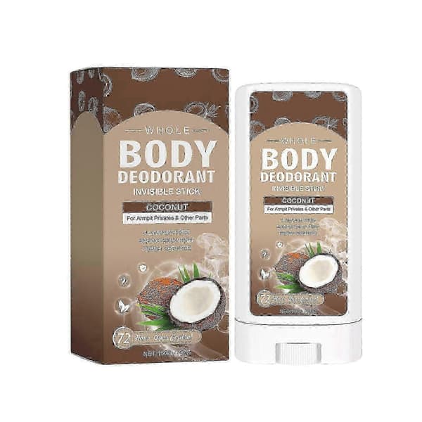 Helt Naturlig Fast Deodorant for Helkroppsfriskhet og Glatt Påføring