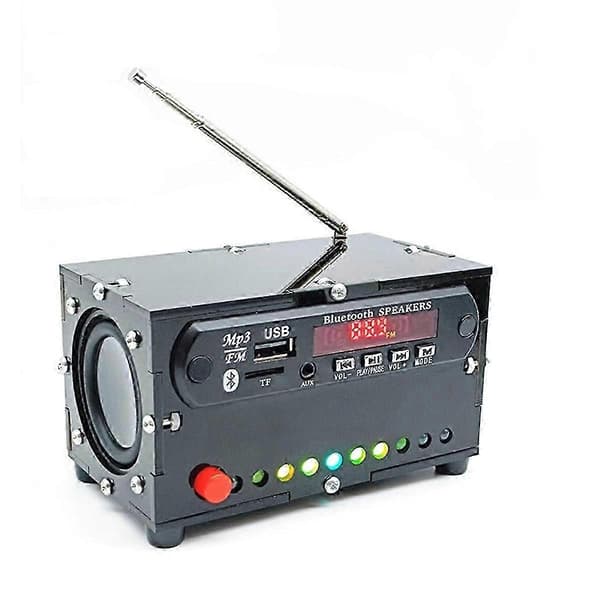 DIY FM-radio elektronisk sett Bluetooth-lyd
