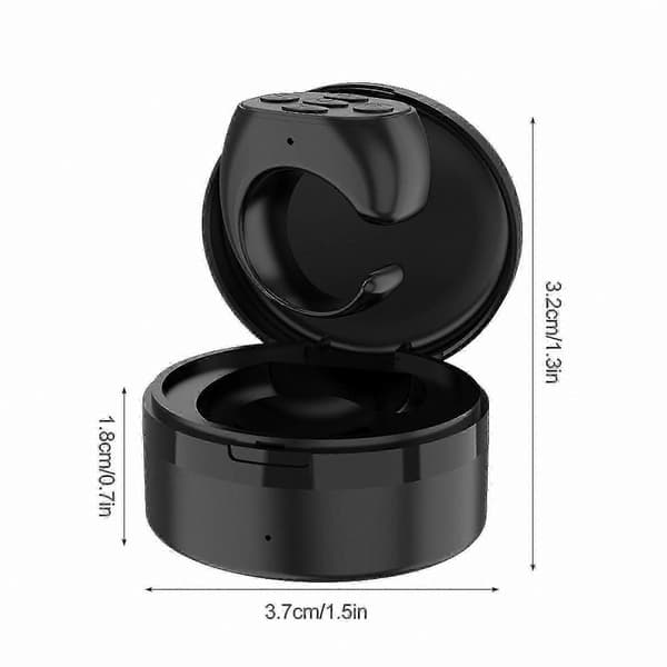Trådløs Bluetooth-sidevender med ringdesign og ladeetui for TikTok-rullekontrollfjernkontroll