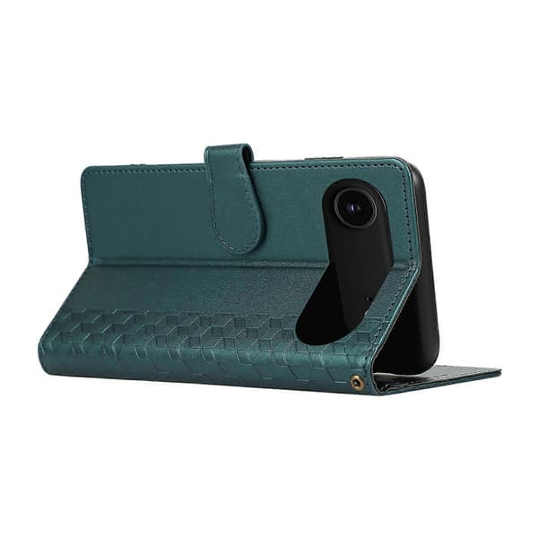 iPhone 17 Air -kotelo 3D-vinoneliökuvioidulla lompakkonahkakannella ja kaulanauhalla