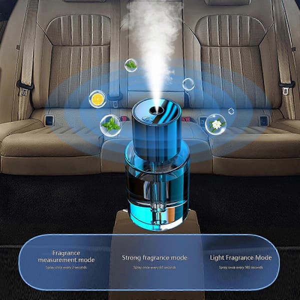 160 ml USB Mini Bil Diffuser Luftfugter, Bærbar Aromaterapi til Hjem/Kontor