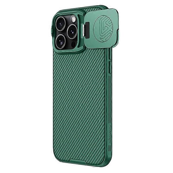 NILLKIN Black Mirror Prop CD Tekstur Spejl Telefoncover til iPhone 16 Pro Max