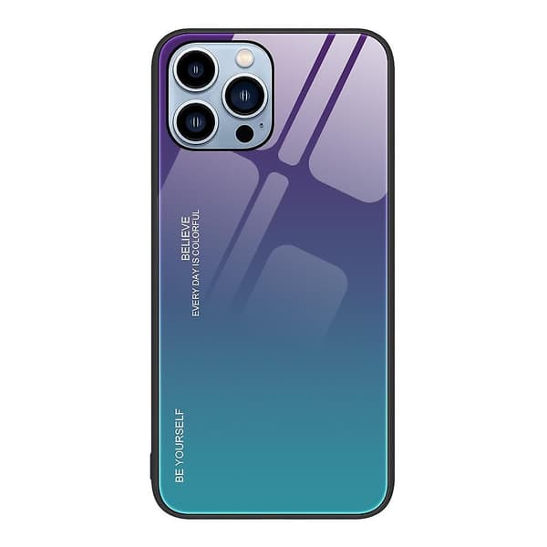 Liukuvärinen lasikuori iPhone 15 Prolle