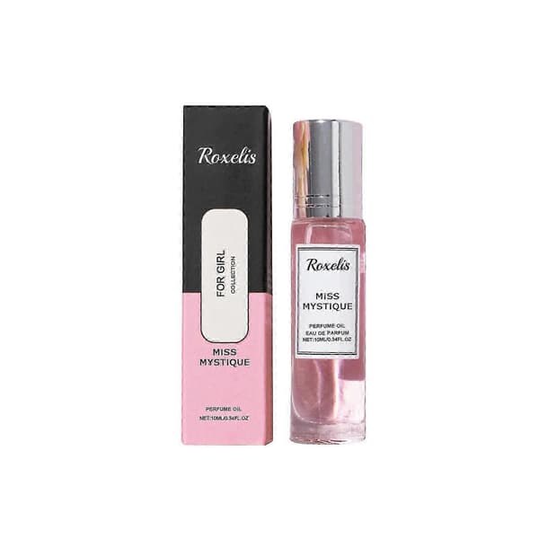Charm Peony Roller Parfym, Långvarig blommig doft, Unik trumdesign