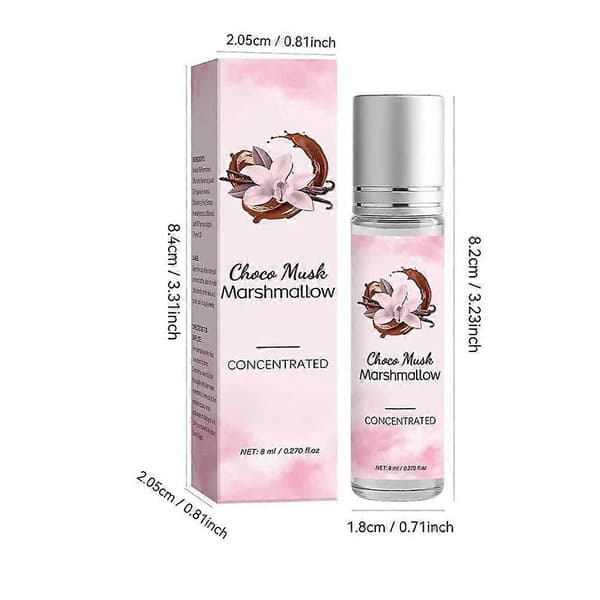 CHOCO MARSHMALLOW ROLLERBALL PARFYM, Söt Långvarig Doft