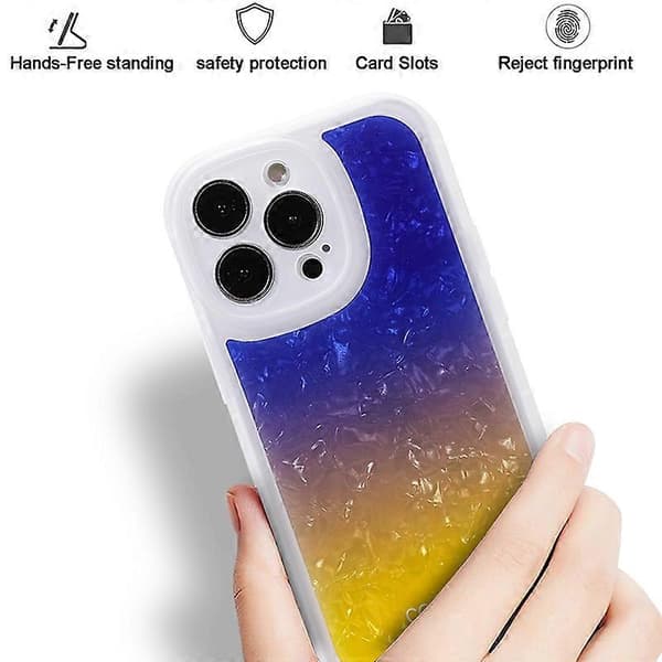 Til iPhone 13 Pro Skal Tekstur Gradient Telefoncover