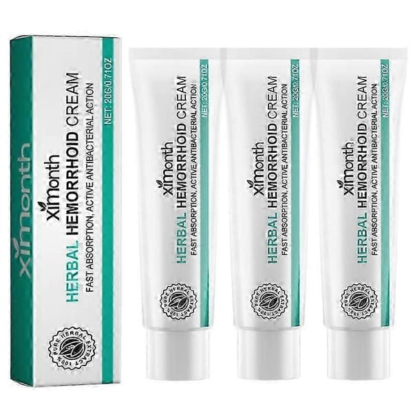 Urtehæmoridecreme til effektiv, sikker, sund, beroligende anus og fjernelse 20g (2 stk)