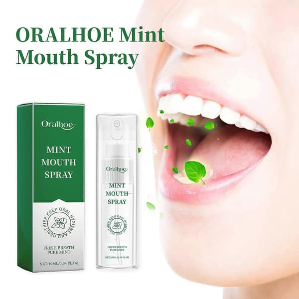 Oralhoe Mint Munnspray: Frisk pust, renser og langvarig duft A