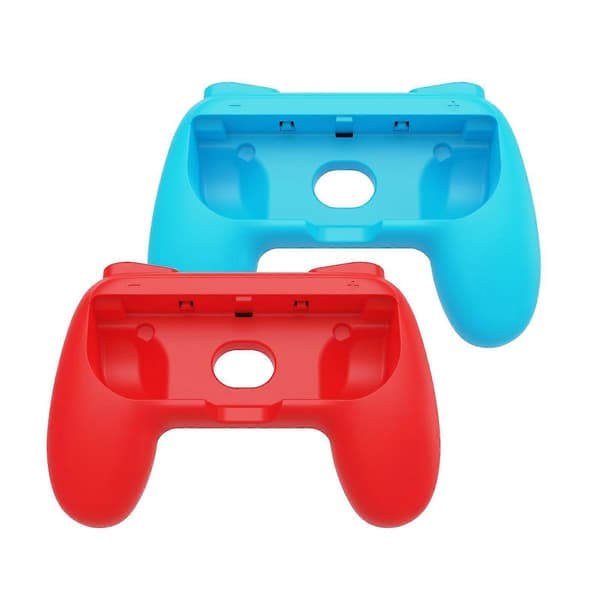 2-pak controller-håndgrebssæt, ergonomisk design til Joy-2-controllere, bærbart til familiesammenkomster, par, multiplayer-gaming