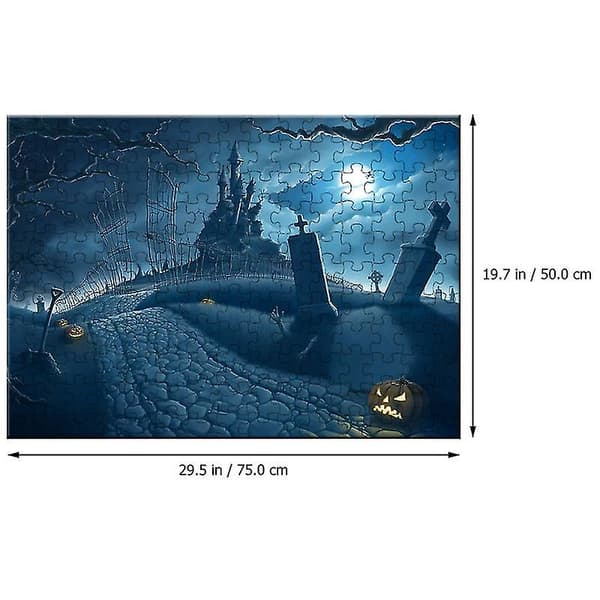 1kpl Halloween-palapeli Halloween-koristeisiin