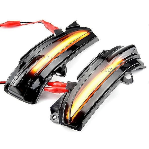 2x För Ford Mondeo MK5 2015-2019 MK V CD CE CF Dynamisk blinker LED Blinkers billjus Bakview sidospegel sekventiell indikator