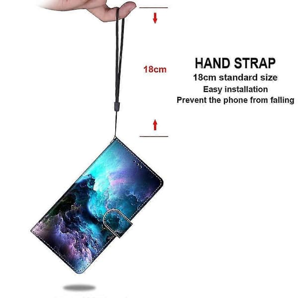 Nytt deksel kompatibelt med iPhone 13 Pro Max farge himmel mobildeksel