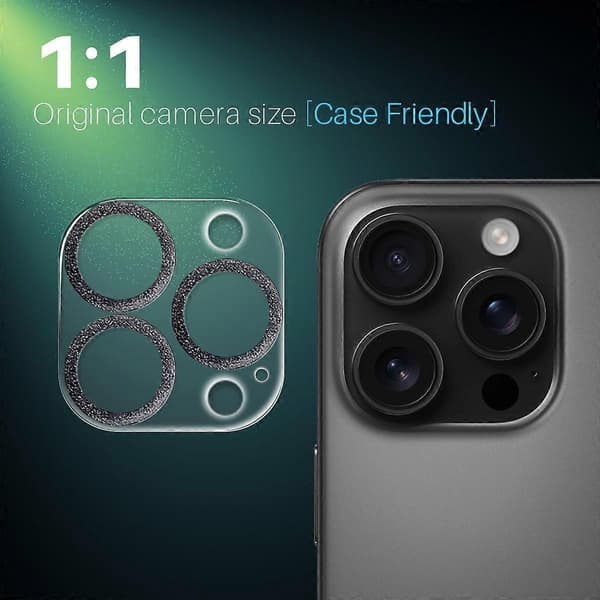 Kamerabeskyttere til iPhone 16 Pro