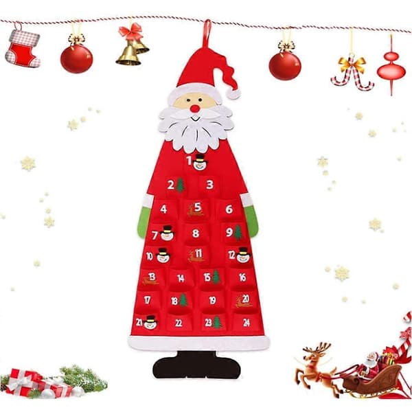 Interaktiv julekalender i filt