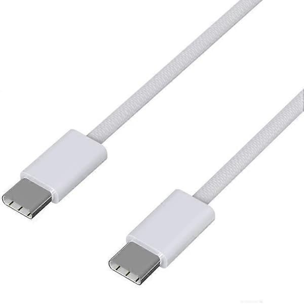 Pakke med 3 USB-C til USB-C-kabler for iPhone 17 / iPhone 17 AIR / iPhone 17 PRO / iPhone 17 PRO MAX - 1 meter flettet nylonkabel Phonillico®