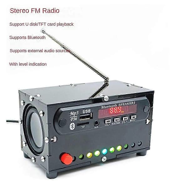 DIY FM-radio elektroninen sarja Bluetooth-ääni
