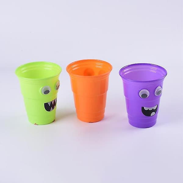 3 stk. Halloween-kopper til Halloween-dekorationer