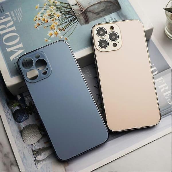 For iPhone 15 galvanisering AG frostet telefondeksel