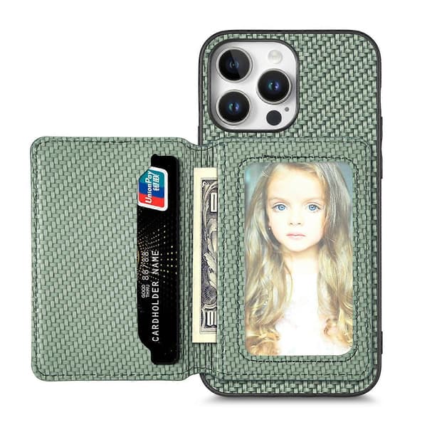 Kulfiberpung-etui til iPhone 16 Pro