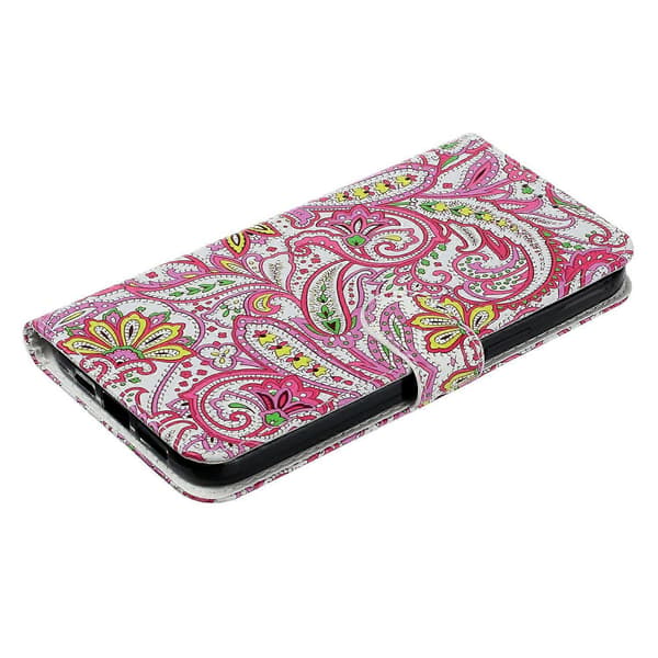 Til iPhone 17 Air Etui Mønster Læder Pung Telefoncover med Rem