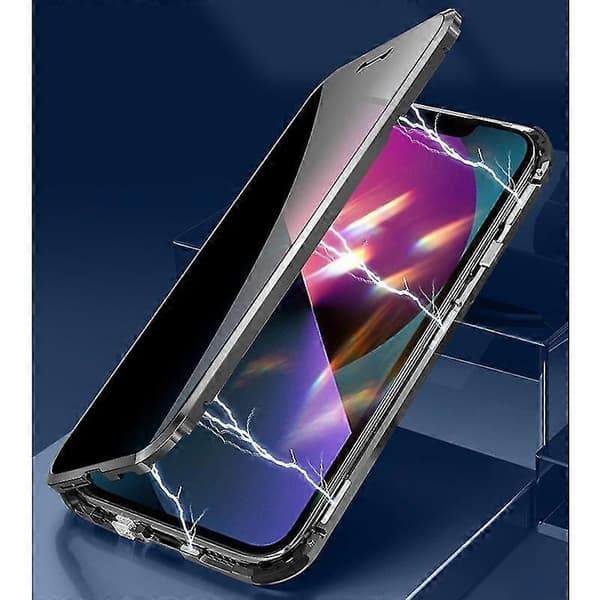 25-26 Magnetisk herdet glassdeksel til iPhone 13 Pro til iPhone 13 Pro