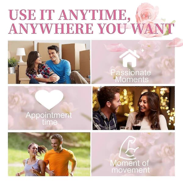 Ouhoe Roll-On Parfume, Mild Ikke-Irriterende, Langvarig Forfriskende Elegant Duft til Dating