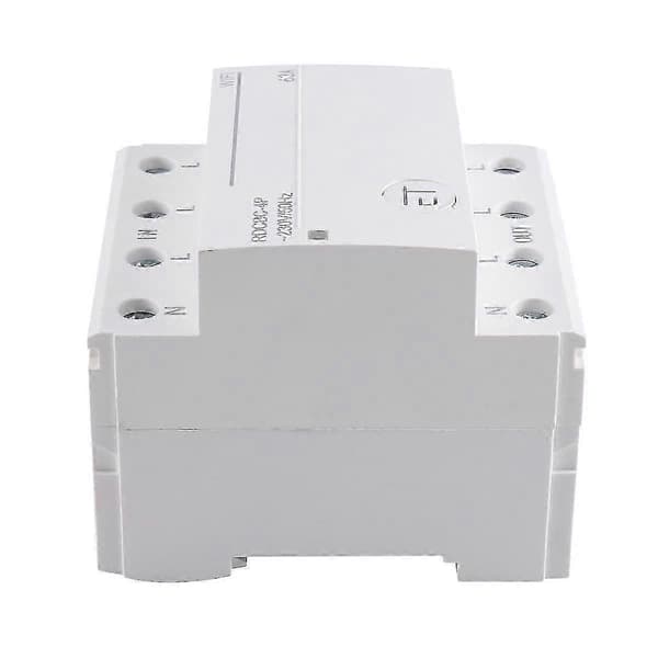 Wifi Smart Circuit Breaker Timer Relay Switch Voice Remote Control Tuya Ewelink App (valkoinen)