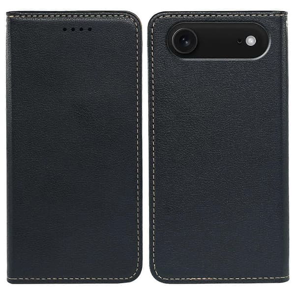 Til iPhone 17 Air Etui Pung RFID Blokerende Læder Telefoncover Stærk Magnetisk Lukning