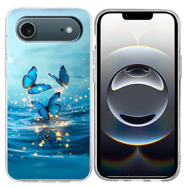 Compatible For iPhone 17 Air Case Pattern Printing Shockproof Soft TPU Phone Cover