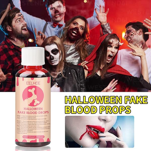 Halloween Makeup Kit Halloween Special Effect Sårrekvisitter til Halloweenfest
