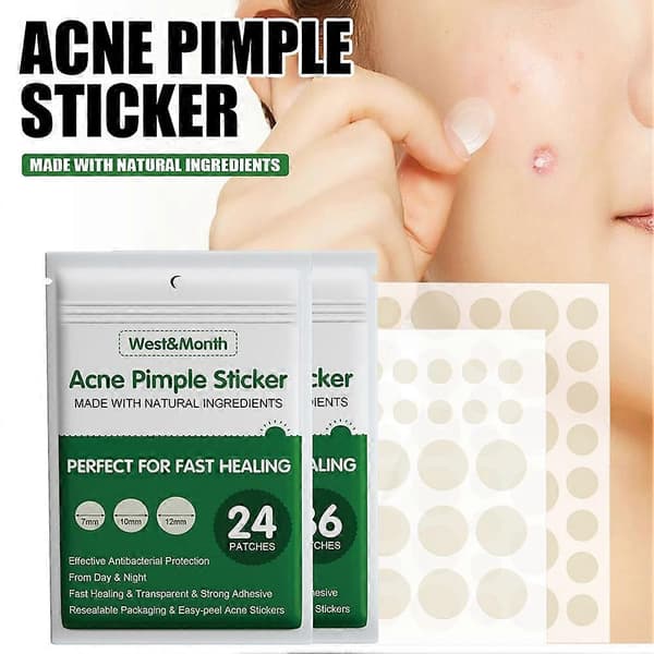 Acne Bums Sticker Usynlig Concealer Væskeabsorberende Acne
