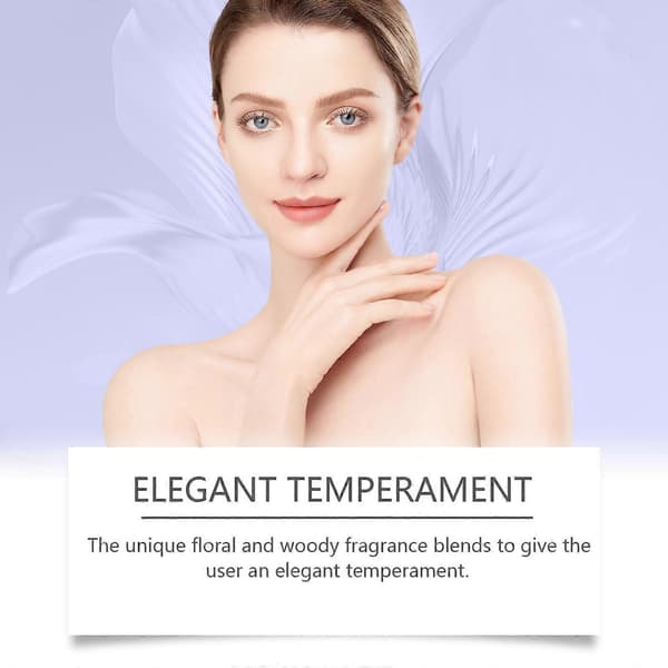 Roxelis Violet Parfymespray, Elegant Frisk Langvarig Bærbar Niche Kroppsduft