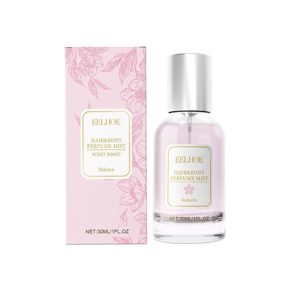 Körsbärsblom Body & Hår Parfymspray, Elegant Vårdoft, 30ml Idealisk Present