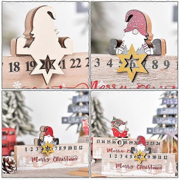 Julekalender i tre til skrivebordet