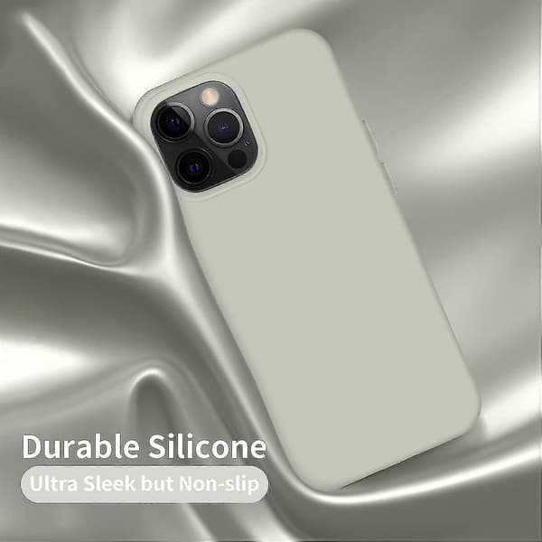 Iphone 13 Pro Fodral Silikon Ultratunt Stötsäkert Skyddsfodral Mjukt Foder