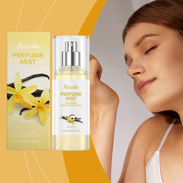 Roxelis Parfymespray for kvinner, mild naturlig aroma, elegant romantisk langvarig duft