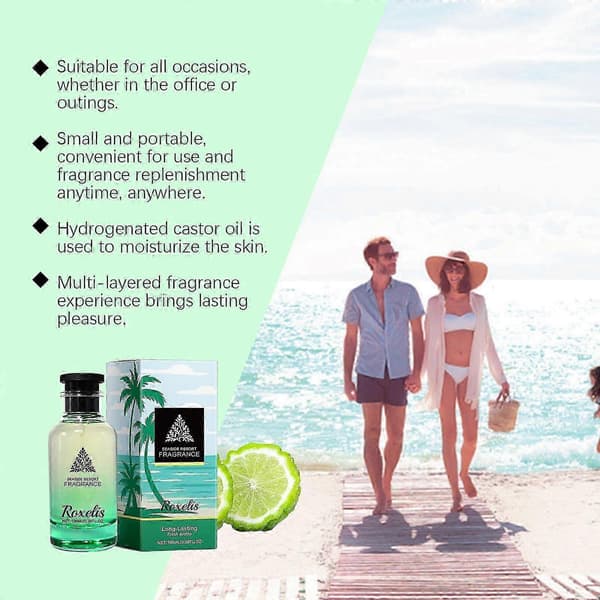 Seaside Vacation Parfume 100ml, Langvarig Naturlig Duft til Daglig Brug