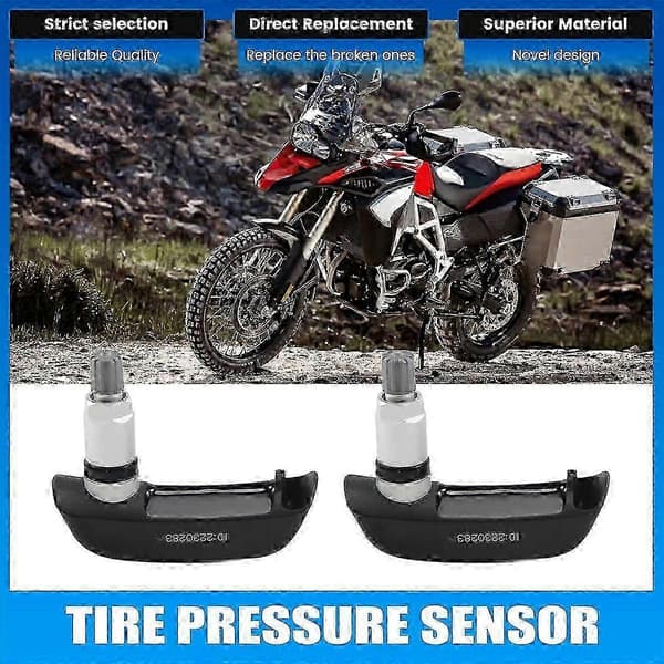 Motorcykel Främre och Bakre Däcktrycksövervakningssensor TPMS Lämplig för Vissa Märken