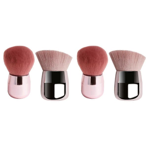 Kosmetikbørste Svampedesign Blusherbørste til Makeup 4 stk. sæt