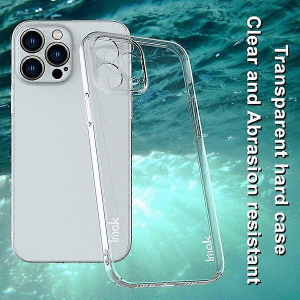 IMAK Crystal Case II Pro Hårdt PC Bagside Beskyttende Slankt Stødsikkert Cover til iPhone 13 Pro Max 6,7 tommer