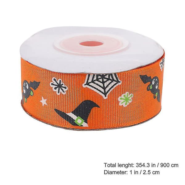 5 stk Halloween-bånd til Halloween-dekorasjoner