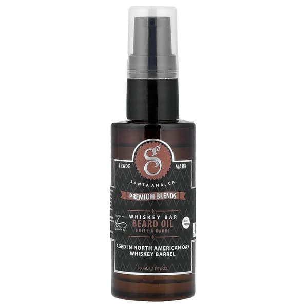 Suavecito, Premium Blends partaöljy, Whiskey Bar, 30 ml A