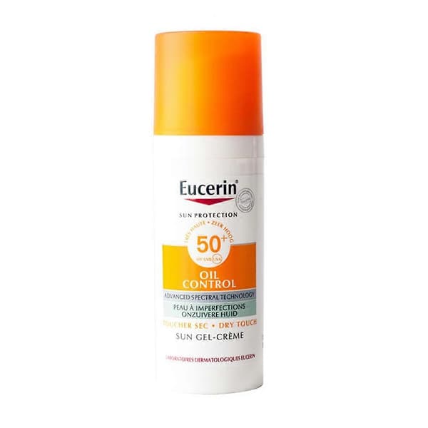 2 stk. Eucerin Sun Oil Control Dry Touch Gel Cream Ultra Light Spf50 50ml