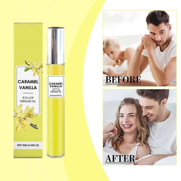 Vanilj Roll-On Parfym, Långvarig Unik Elegant Doft, 10ml