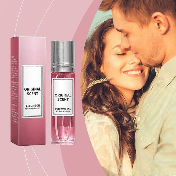 Pink Jasmin Roll-On Parfume, Langtidsholdbar Bærbar Frisk Duft