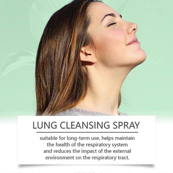 Urtebasert Lungestøttespray - Naturlig Frisk Pust og Slimløsende, 30ml A