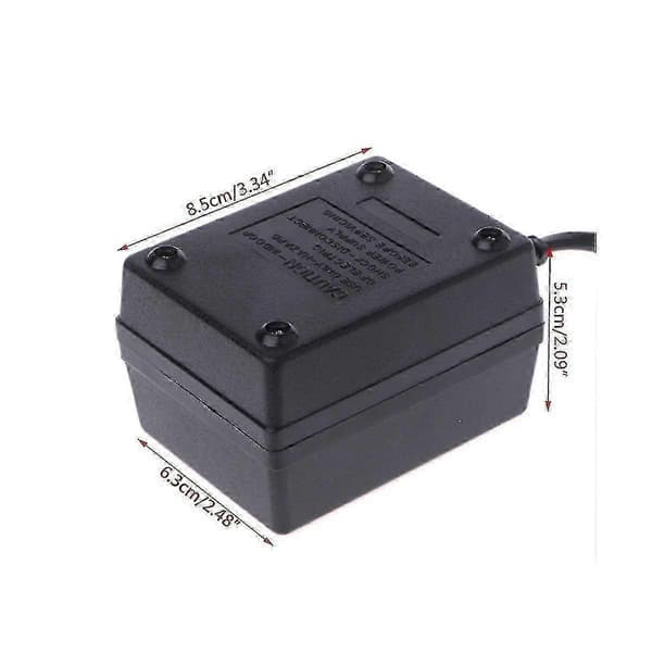 200w AC 220v til 110v reducerende transformer konverter rejse strøm EU-stikadapter
