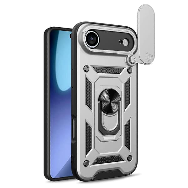 Skjutbart kameraskydd Design TPU+PC Telefonfodral (För iPhone 17 Air)