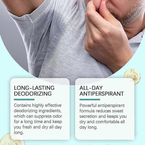 Deodoriserande kroppsvårdsset, fräsch långvarig doft naturlig luktkontrollset