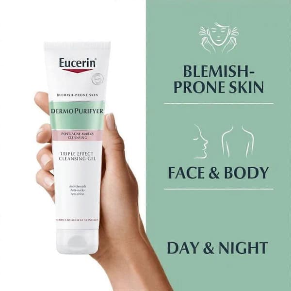 Eucerin DermoPurifyer Triple Effect puhdistusgeeli 150ml